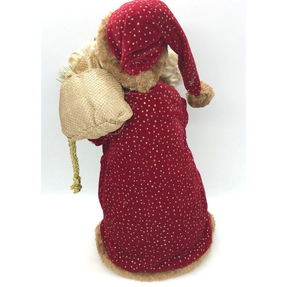 Dan Dee Collectors Choice Christmas Tree Topper Santa 16" Ornament Vintage Red - Picture 9 of 14